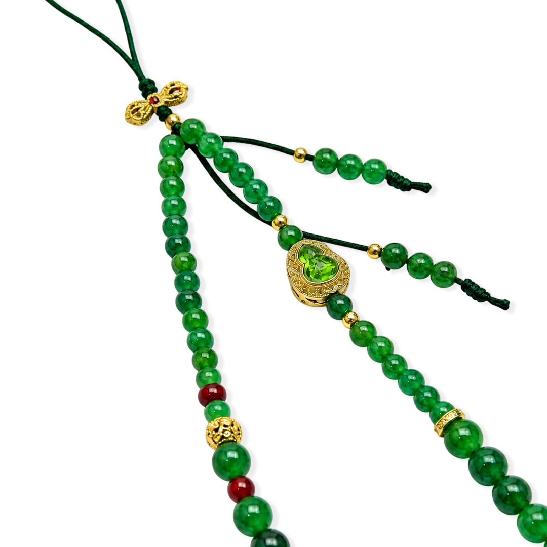 Dây Treo Mã Não Xanh (Phối Hồ Lô) - Ảnh 2