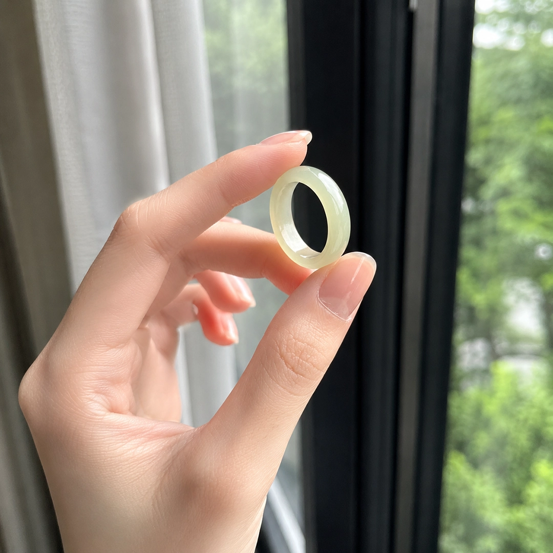 Nhẫn Ngọc Hoà Điền Tự Nhiên - Ảnh 3