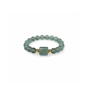 Nhẫn Lam Ngọc Type A (Phối Charm Lu) - 17
