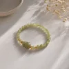 Vòng Tay Ngọc Hoà Điền (Phối Tỳ Hưu) - Ảnh 4