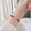 Vòng Tay Mã Não Đỏ (Phối Cỏ 4 Lá) - Ảnh 3