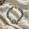 Vòng Tay Lam Ngọc Băng (Phối Đồng Điếu) - Ảnh 4