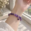 Vòng Tay Thạch Anh Tím (Phối Ngũ Điếu) - Ảnh 3