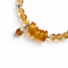 Vòng Tay Thạch Anh Vàng (Phối Ngũ Điếu Hổ Phách) - Ảnh 2